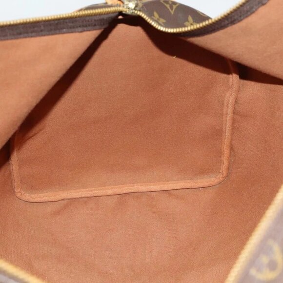 LOUIS VUITTON Monogram Keepall 55 Boston Bag M41424 LV Auth 139234 - Picture 13 of 16